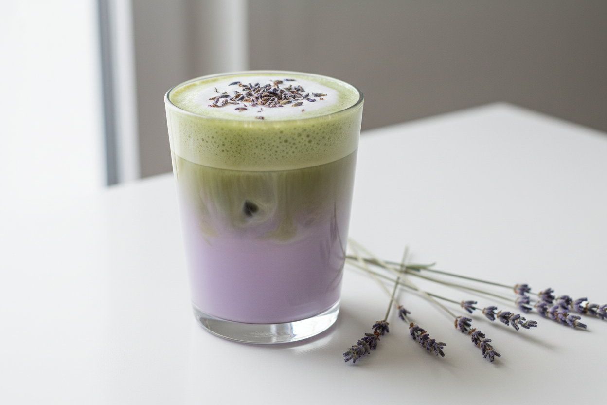 lavender matcha