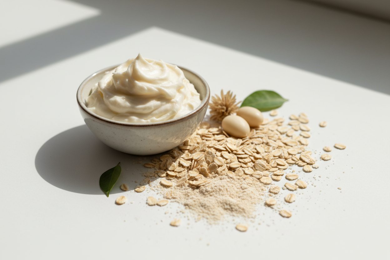 oatmeal and shea butter