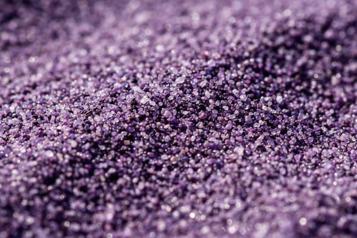 purple sand