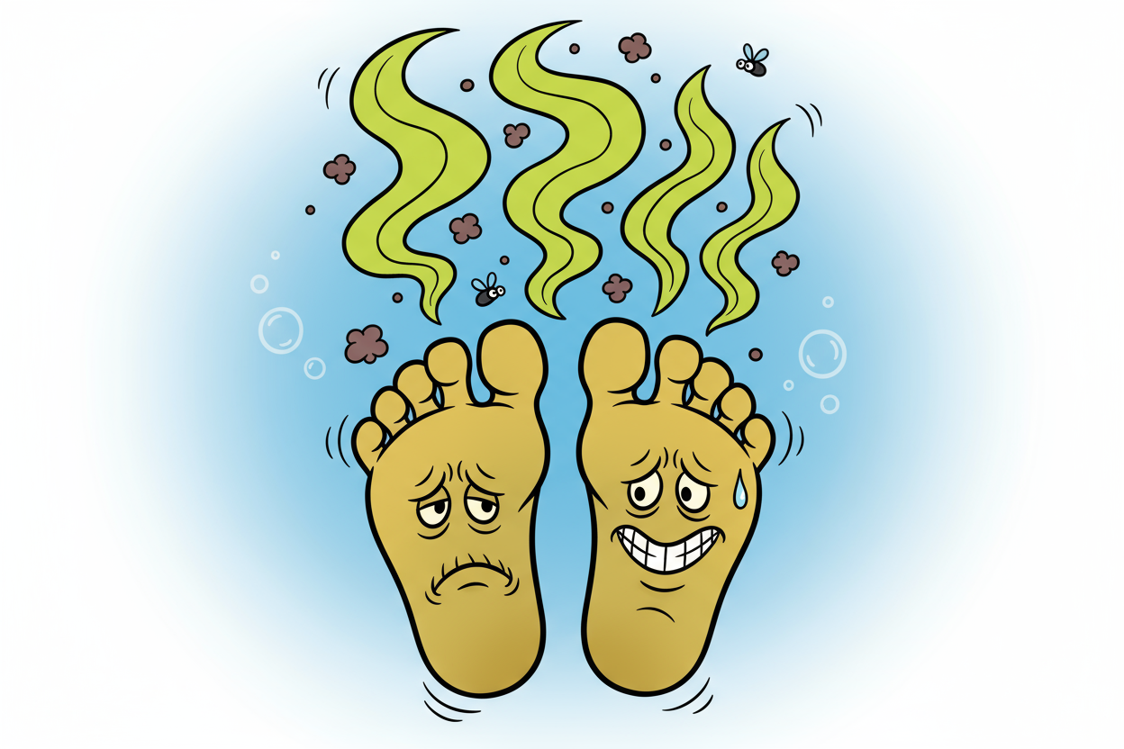 stinky feet